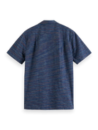 Scotch & Soda Spaced-Out Horizontal Stripe Shirt - Multi Blue Stripe - 2 - Tops - Shirts (Short Sleeve)