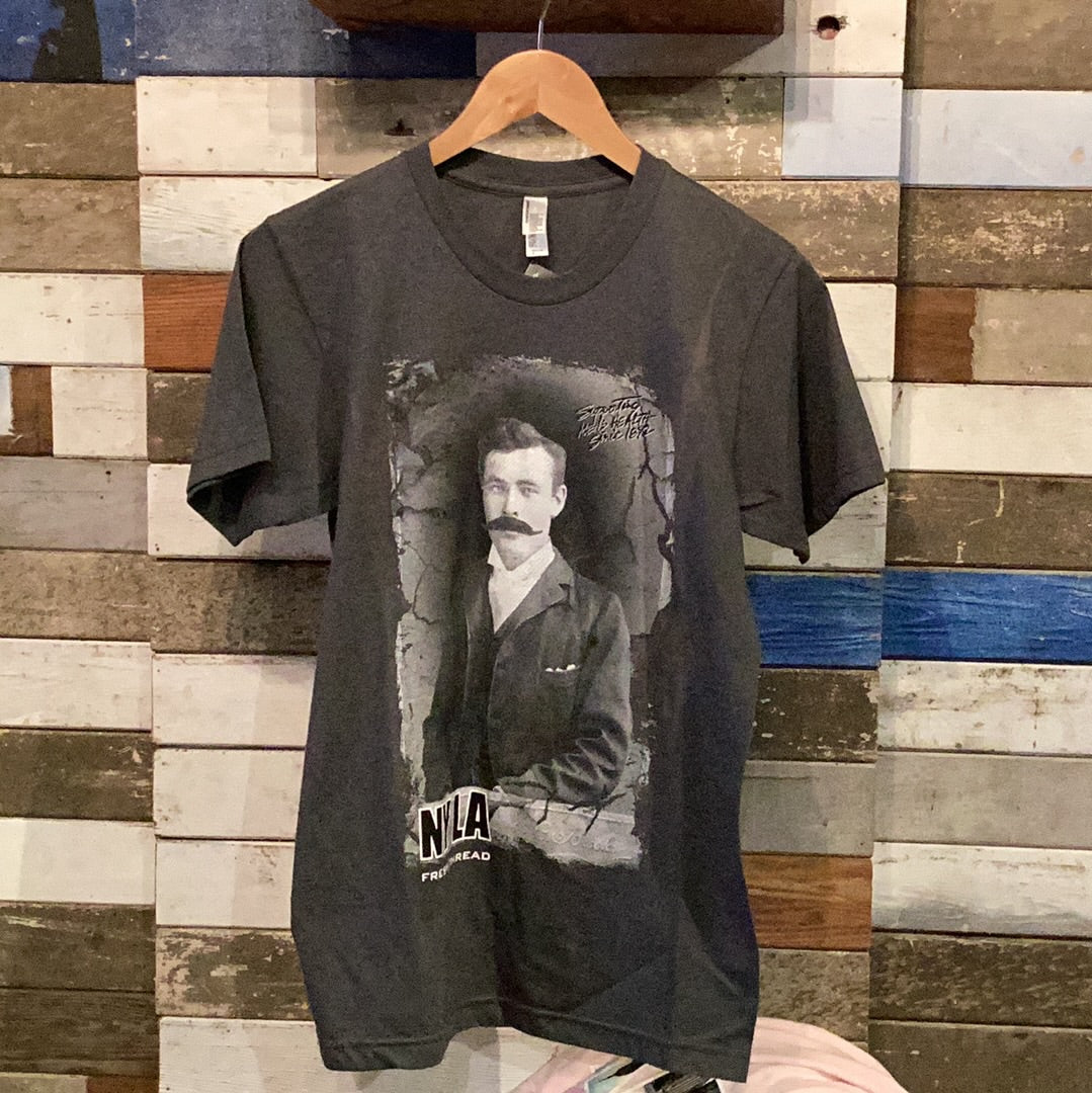 'NYLA Fresh Thread Nanaimo Heritage Tee - Movember' in 'Grey' colour