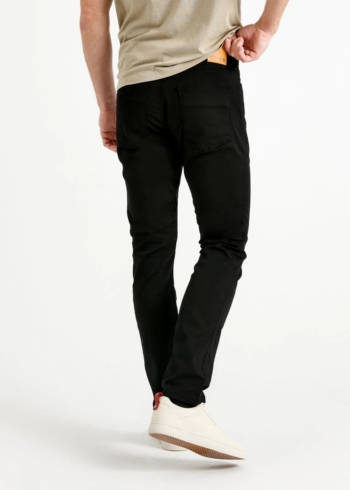 'Du/er No Sweat Pant Slim - Black' in 'Black' colour