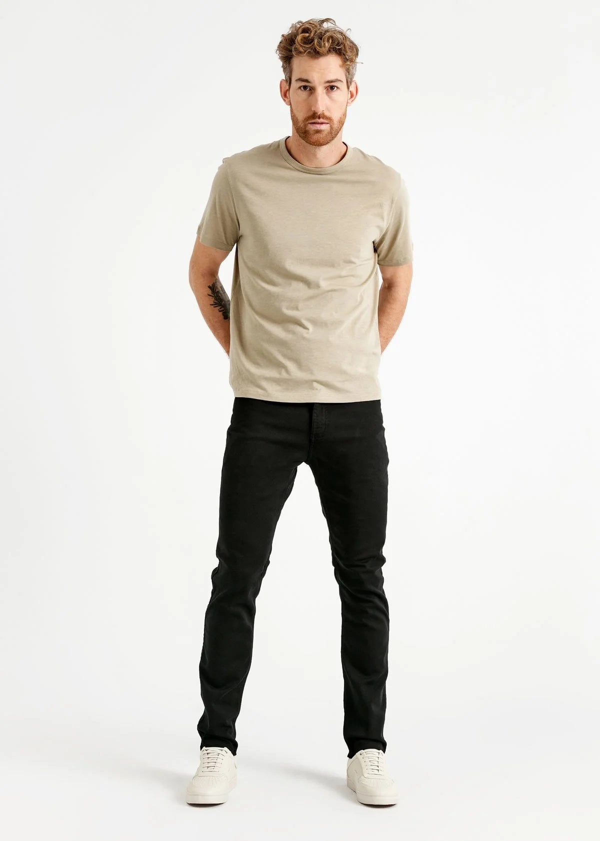 'Du/er No Sweat Pant Slim - Black' in 'Black' colour