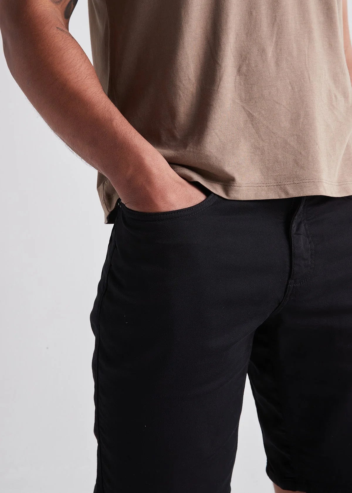 'Du/er No Sweat Shorts Relaxed' in 'Black' colour