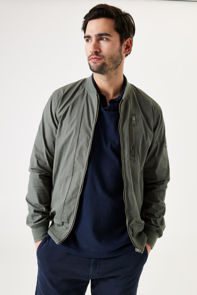 'Garcia T41304 Bomber Jacket' in 'Green' colour