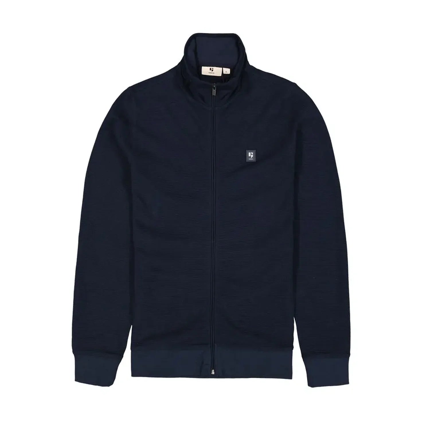 'Garcia Z1103 Full Zip Cardigan' in 'Navy' colour