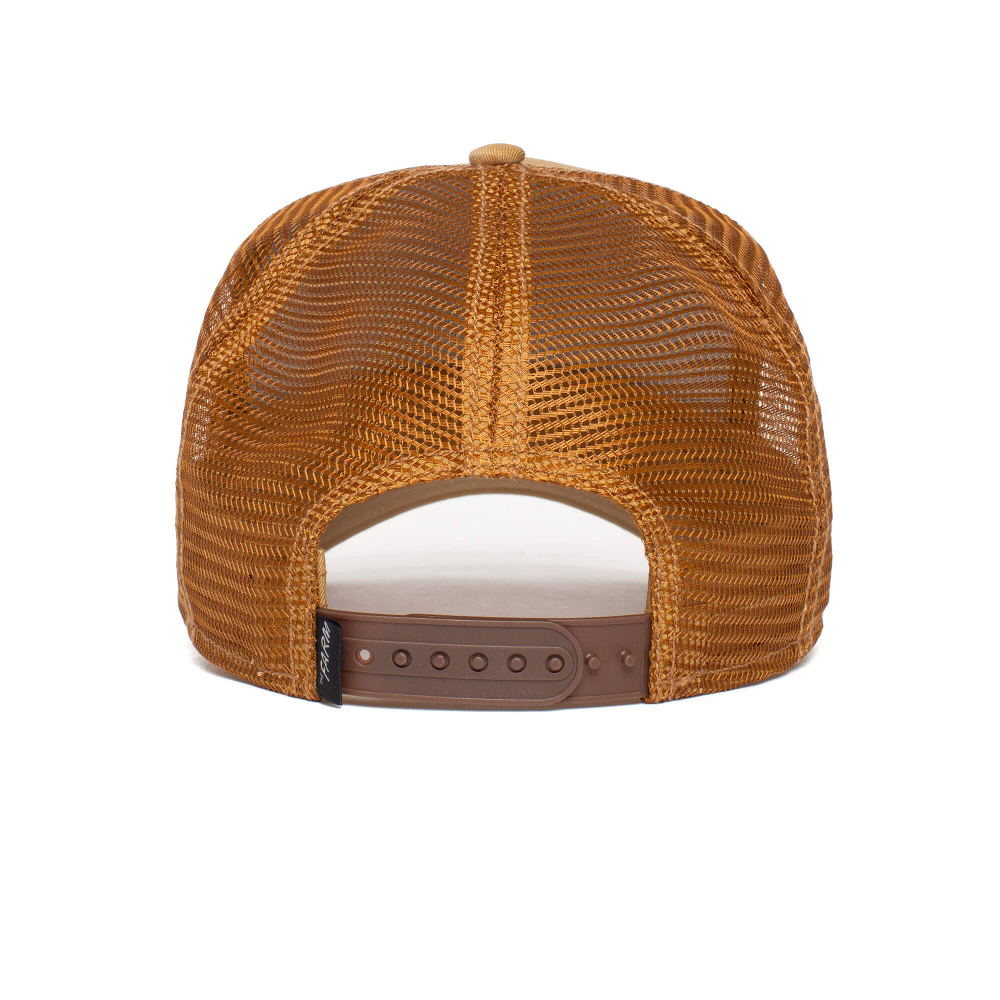 'Goorin Bros. The King Lion Trucker Hat' in 'Whiskey' colour