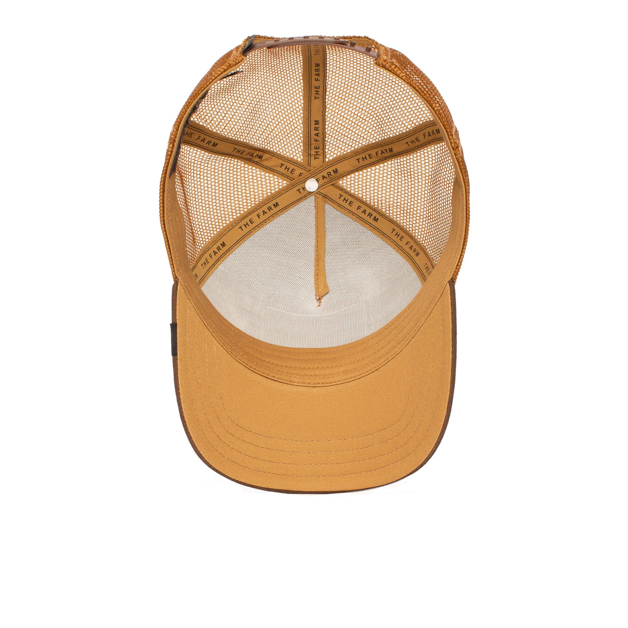 'Goorin Bros. The King Lion Trucker Hat' in 'Whiskey' colour