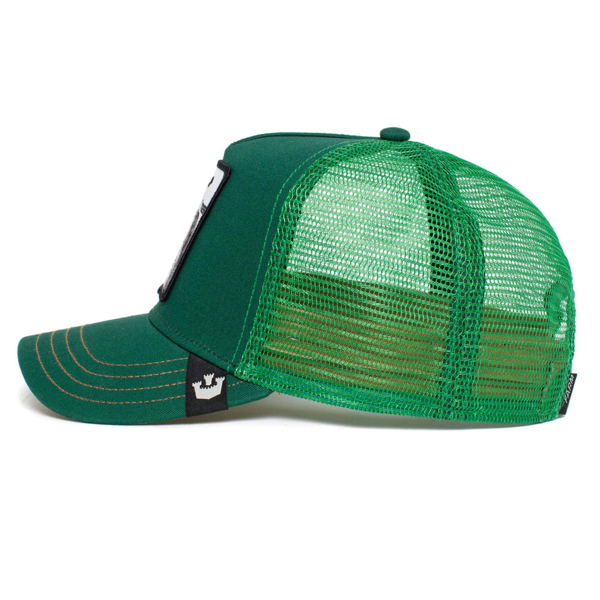 'Goorin Bros. The White Tiger Trucker Hat' in 'Green' colour