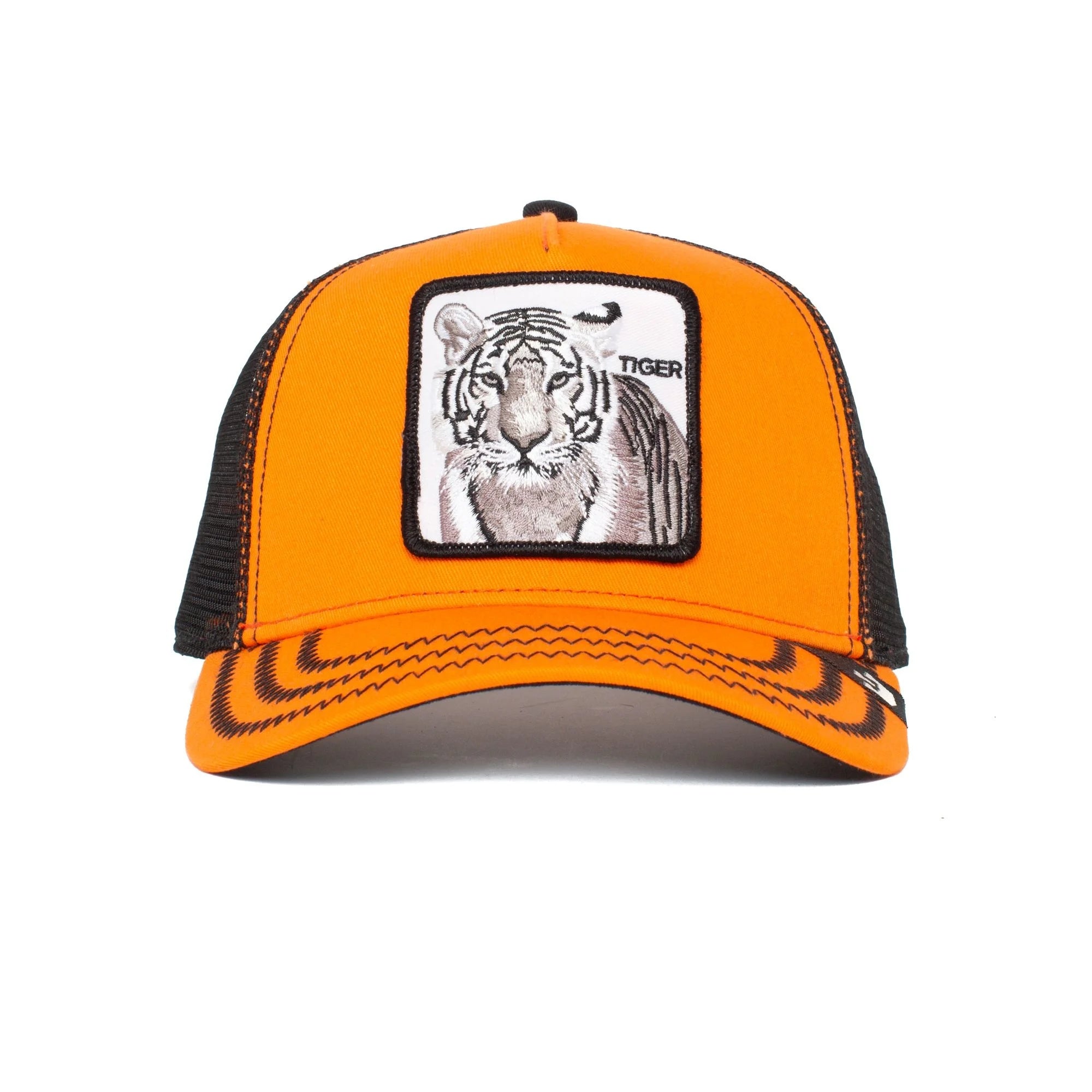 'Goorin Bros. The White Tiger Trucker Hat' in 'Orange' colour