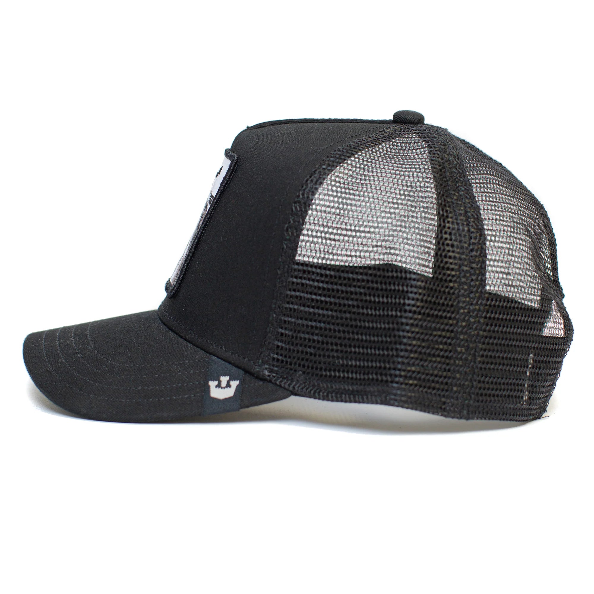 'Goorin Bros. The White Tiger Trucker Hat' in 'Black' colour