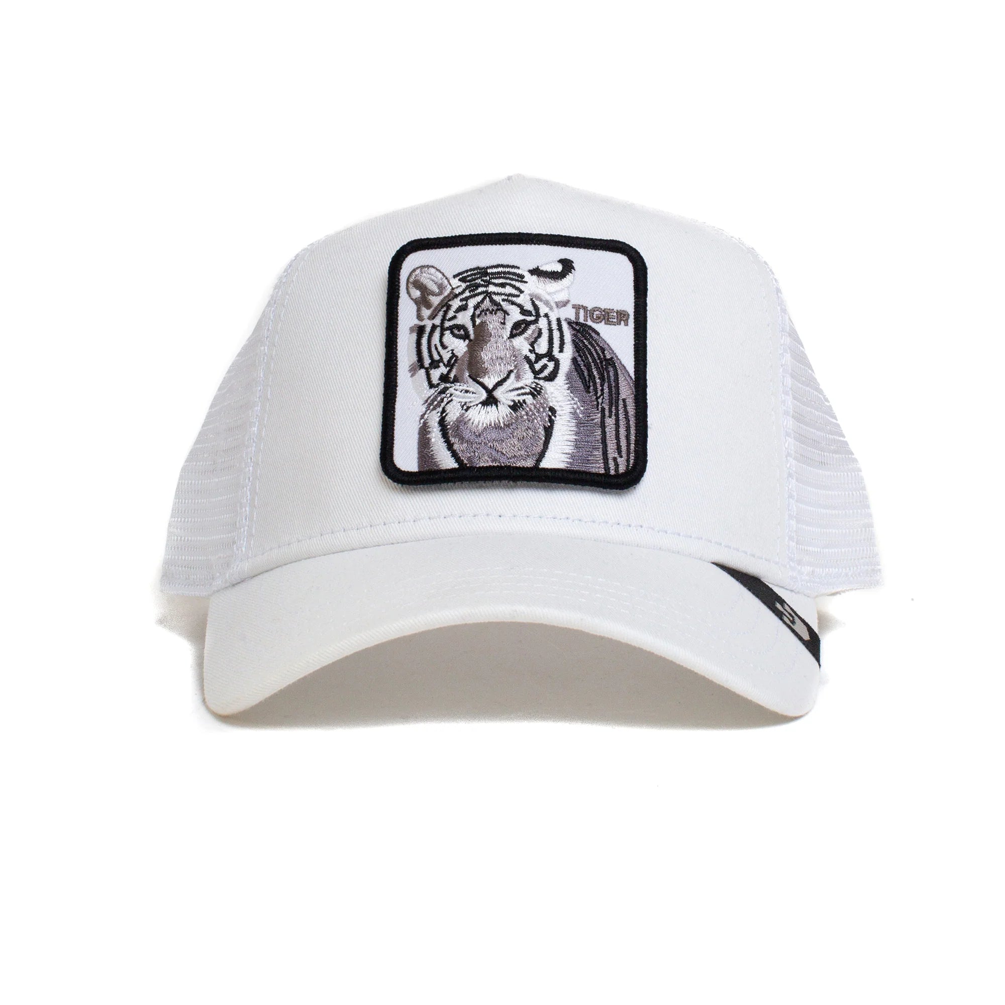 'Goorin Bros. The White Tiger Trucker Hat' in 'White' colour
