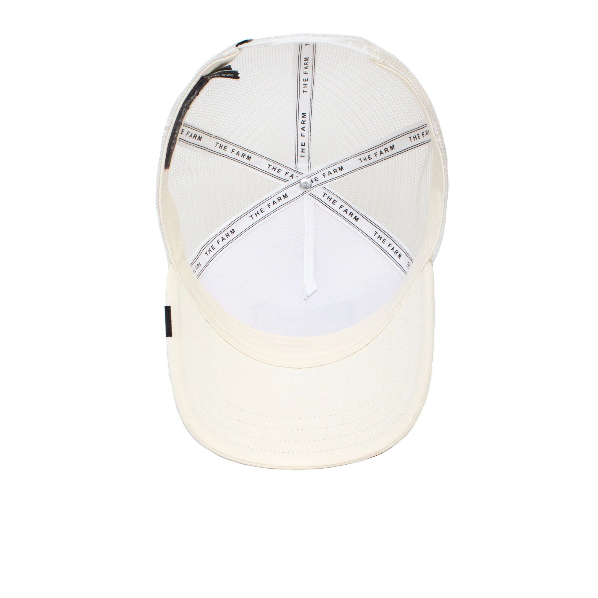 'Goorin Bros. The White Tiger Trucker Hat' in 'White' colour