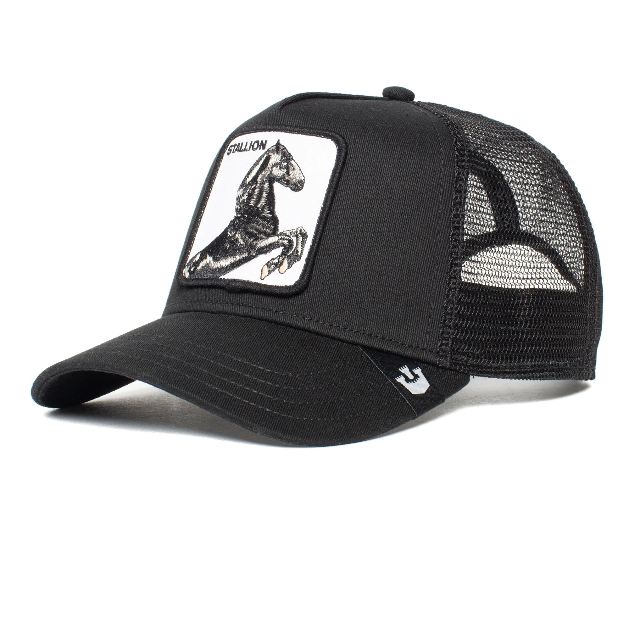'Goorin Bros. The Stallion Trucker Hat' in 'Black' colour