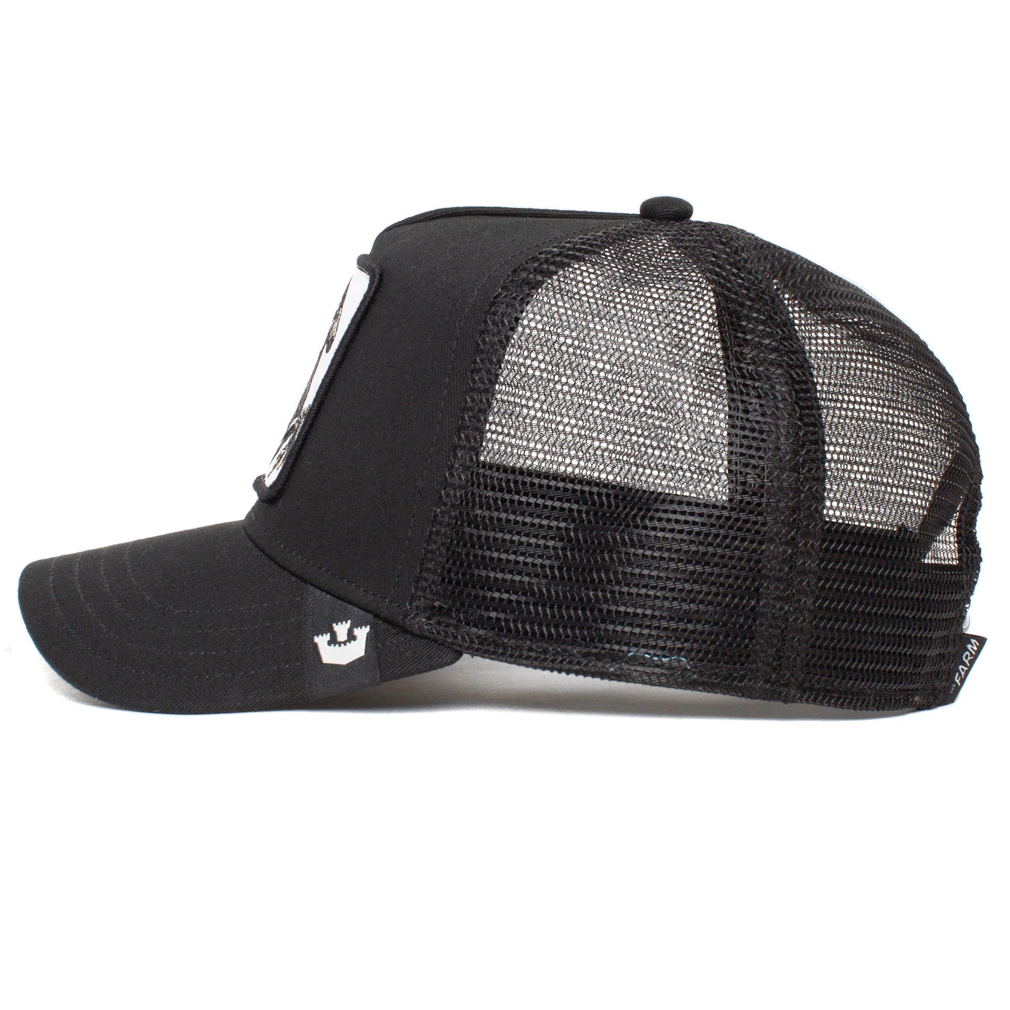 'Goorin Bros. The Stallion Trucker Hat' in 'Black' colour