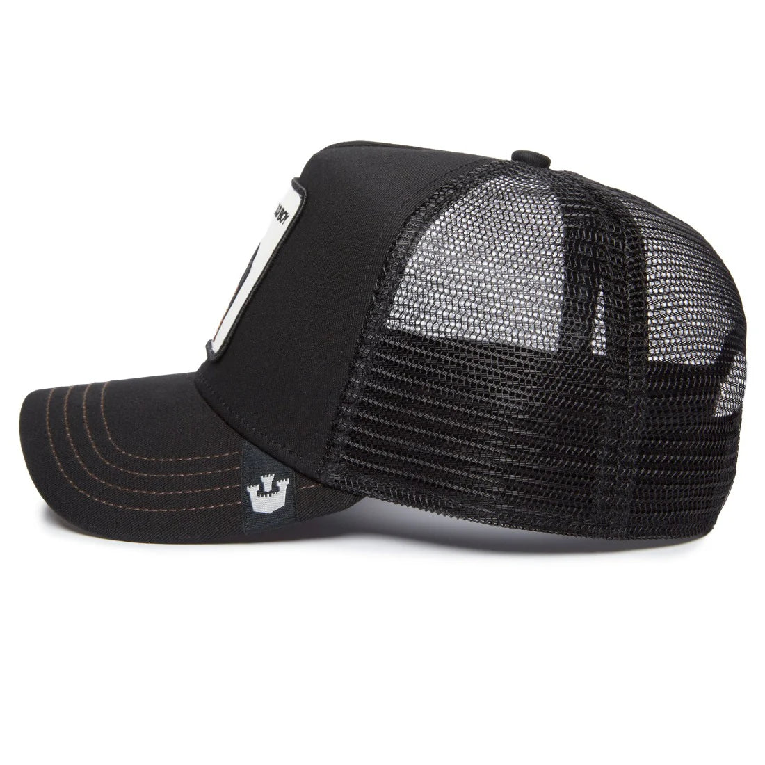 'Goorin Bros. The Baddest Boy Trucker Hat' in 'Black' colour