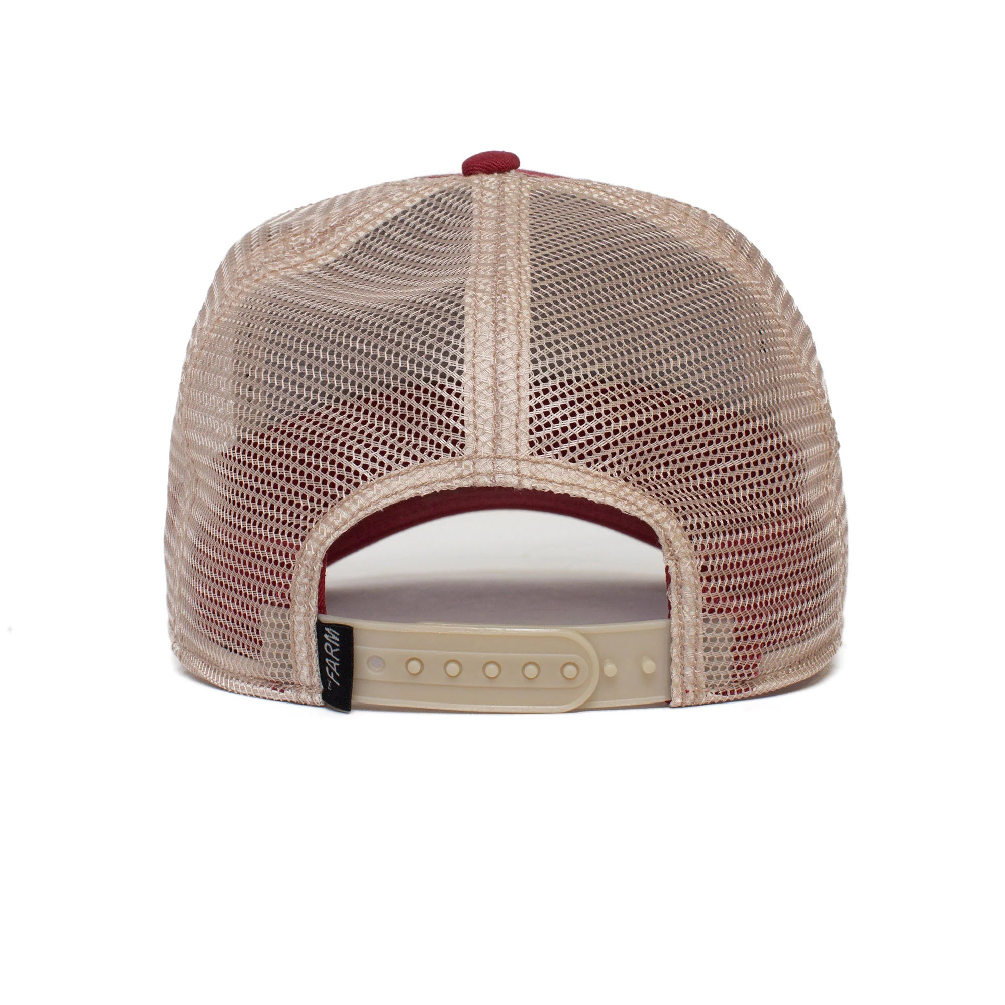 'Goorin Bros. The Baddest Boy Trucker Hat' in 'Red/White' colour