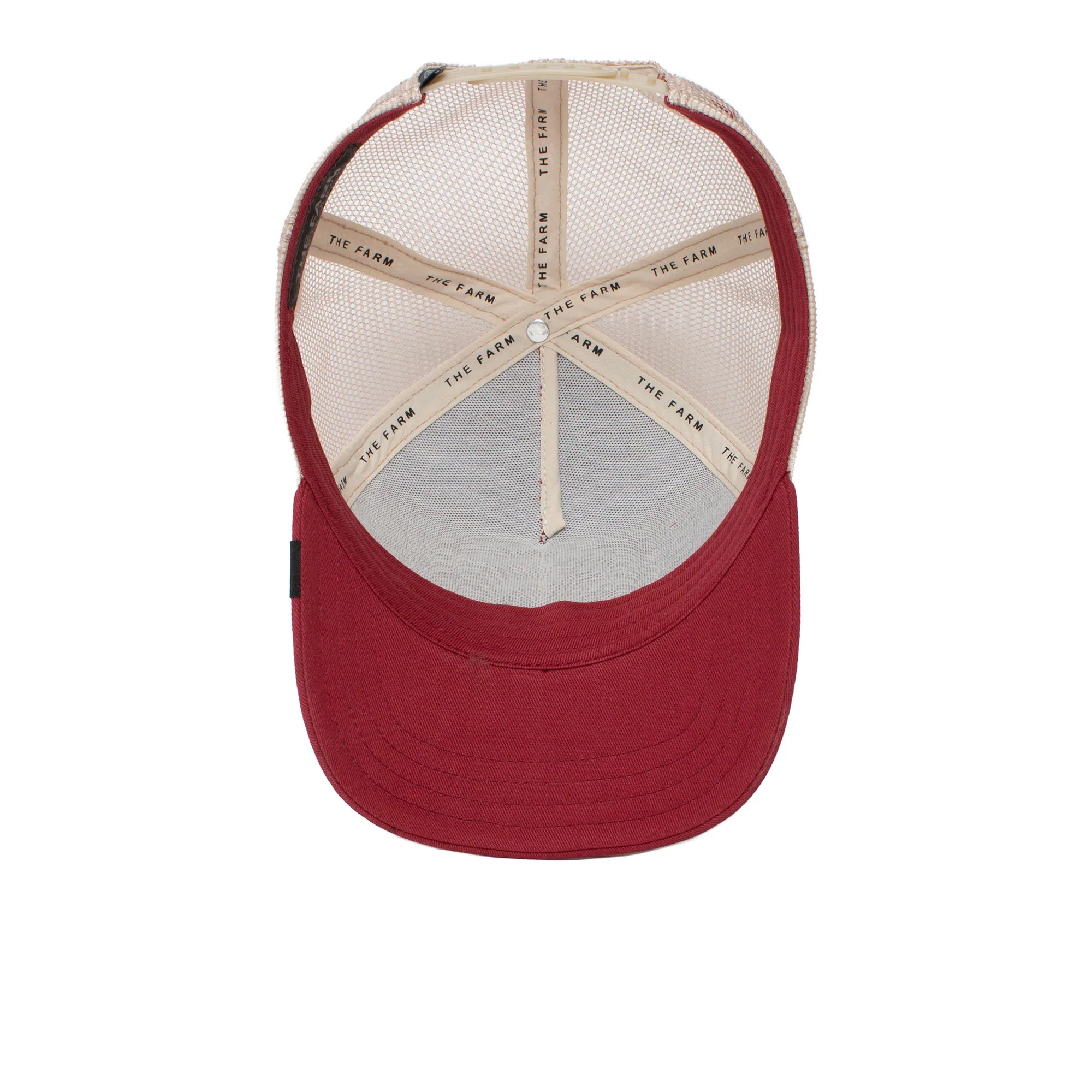 'Goorin Bros. The Baddest Boy Trucker Hat' in 'Red/White' colour