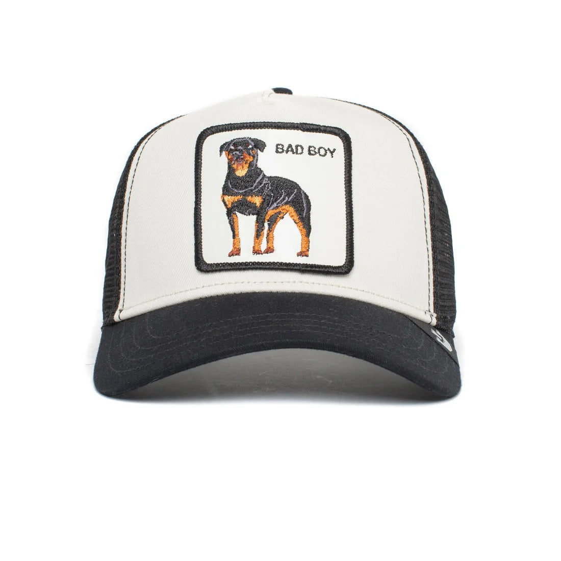 'Goorin Bros. The Baddest Boy Trucker Hat' in 'White' colour
