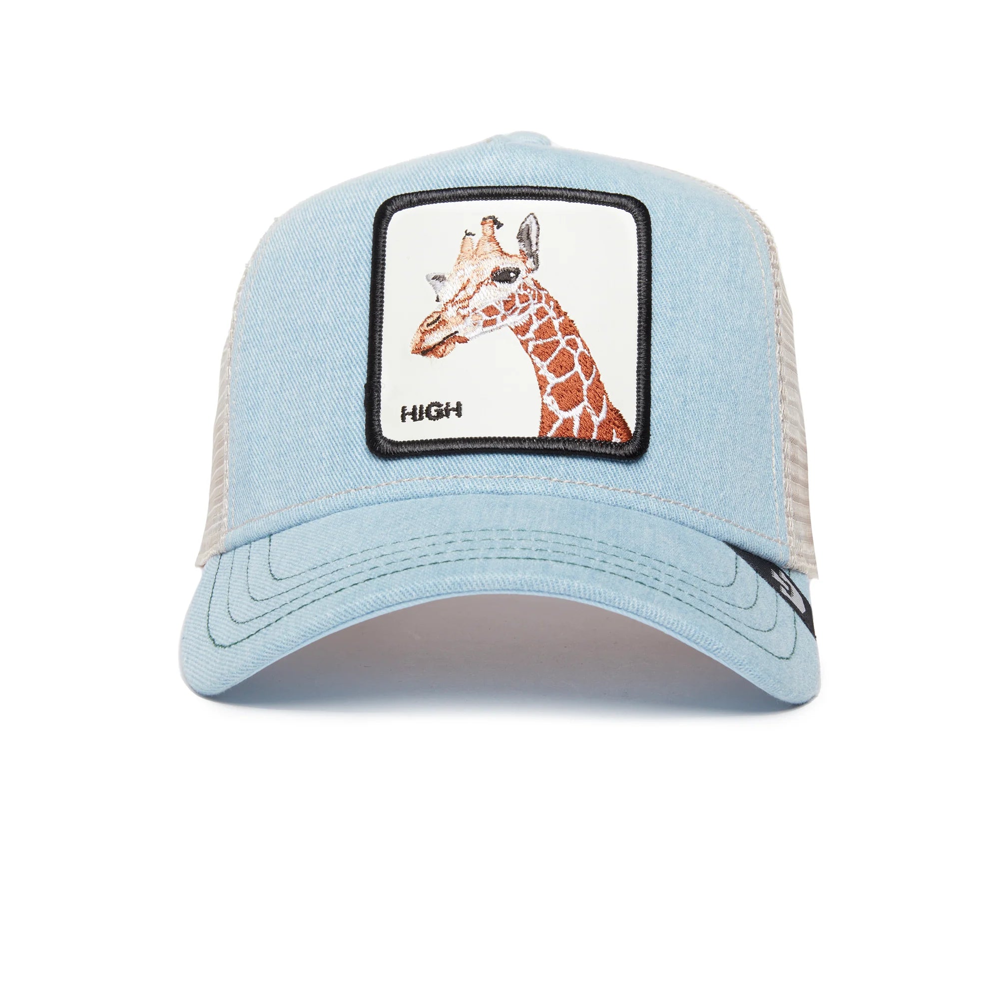 'Goorin Bros. The Giraffe Trucker Hat' in 'Blue' colour