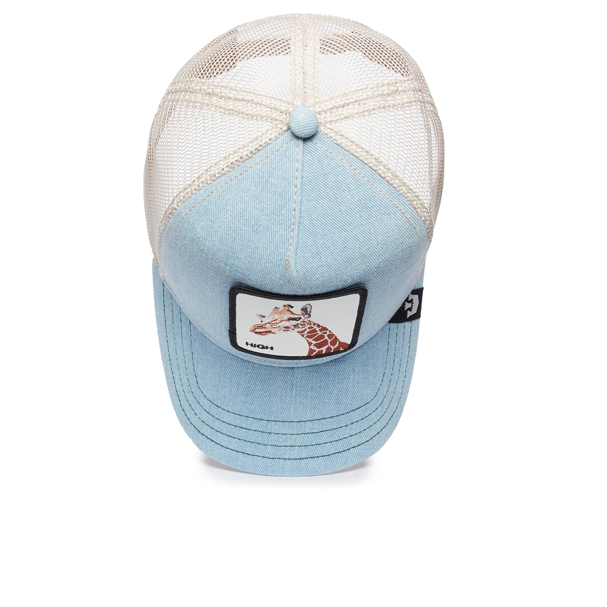 'Goorin Bros. The Giraffe Trucker Hat' in 'Blue' colour