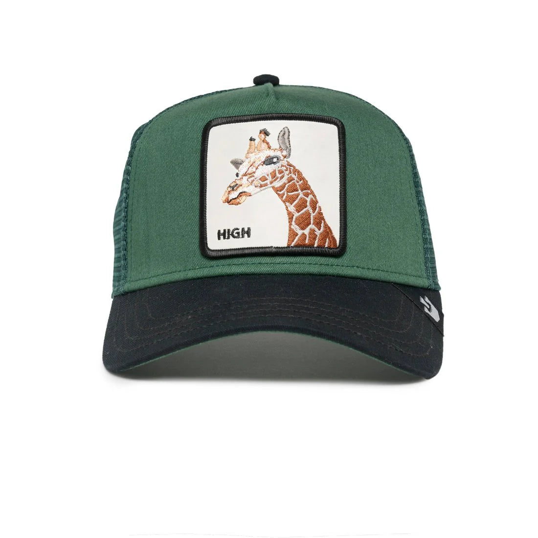 'Goorin Bros. The Giraffe Trucker Hat' in 'Forest' colour