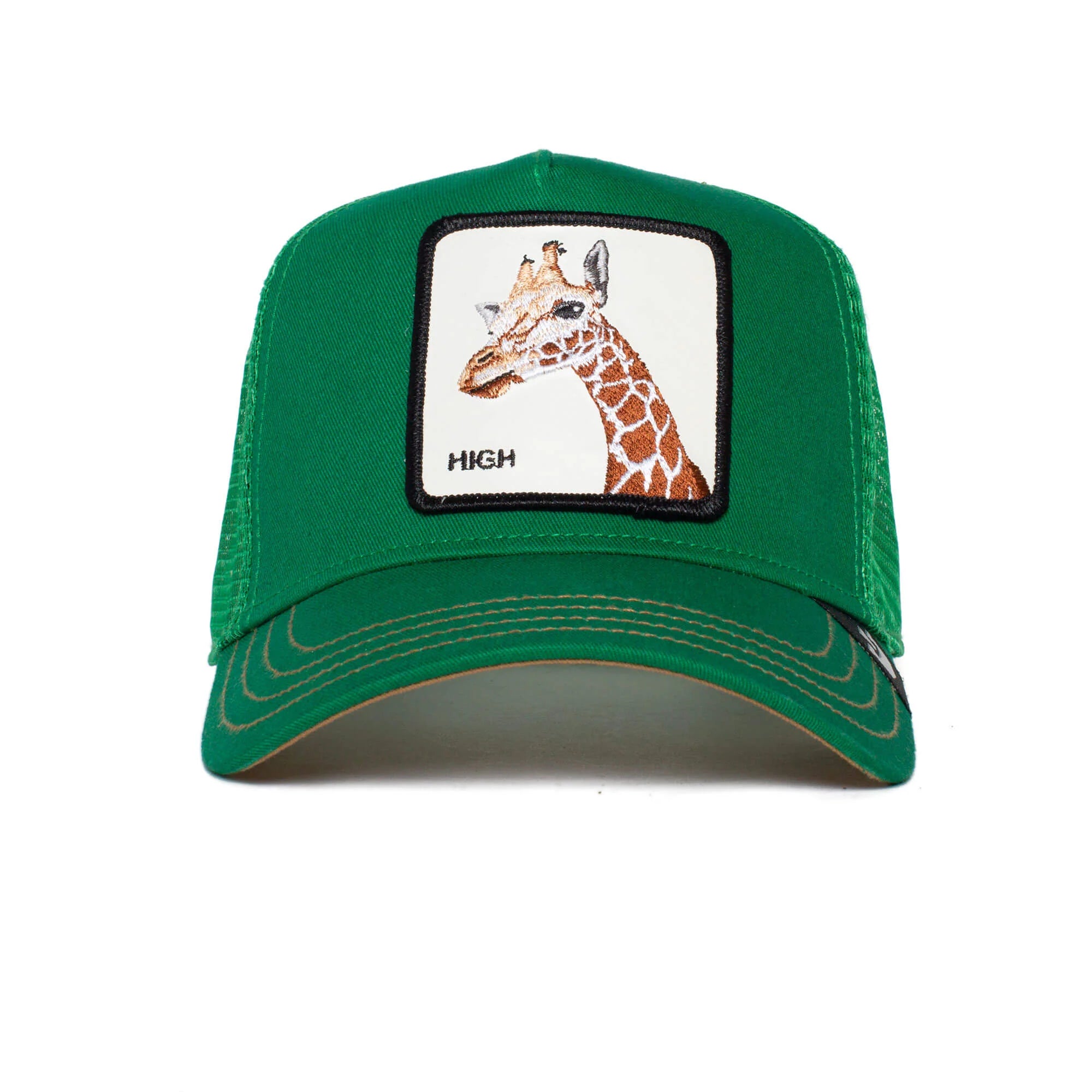 'Goorin Bros. The Giraffe Trucker Hat' in 'Green' colour