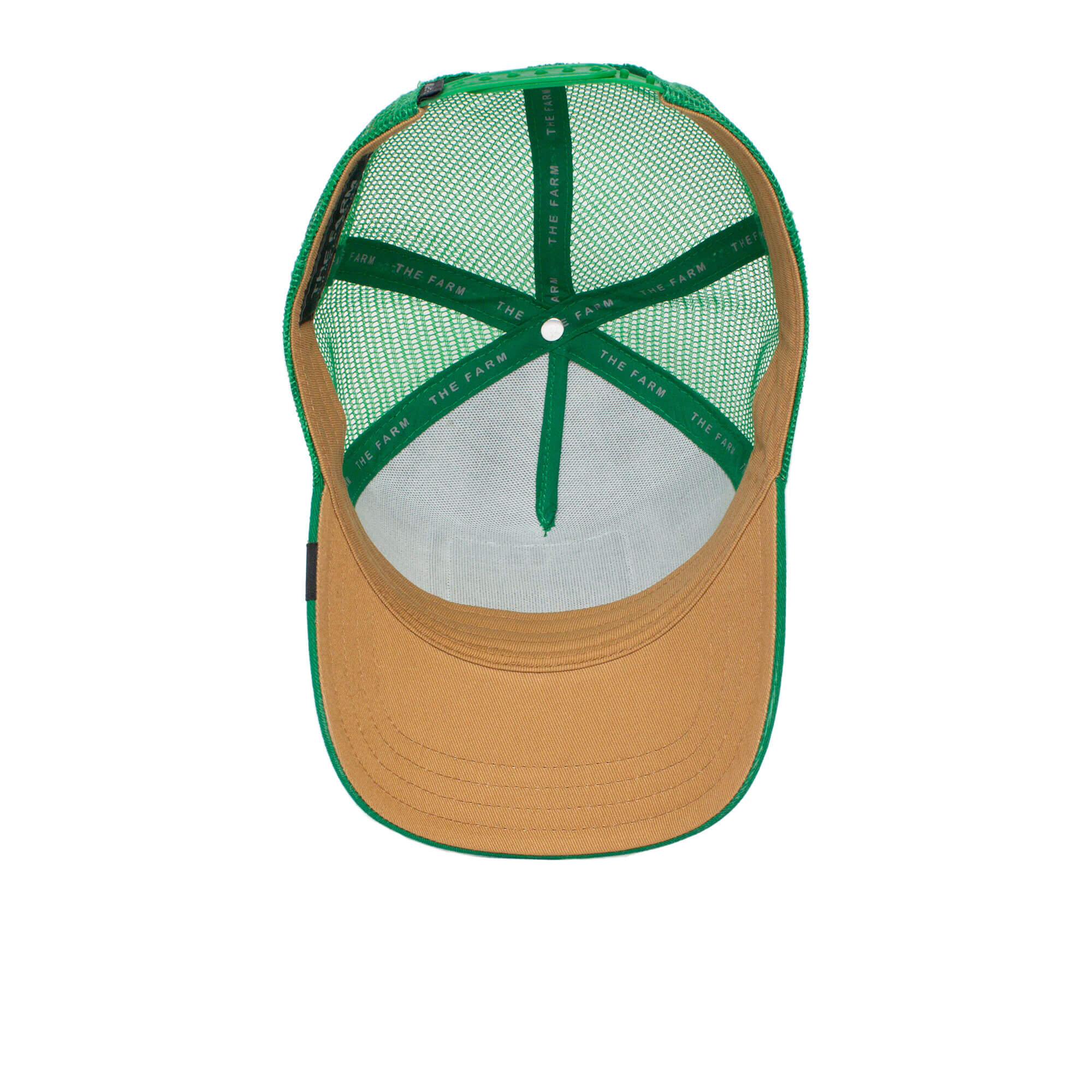 'Goorin Bros. The Giraffe Trucker Hat' in 'Green' colour