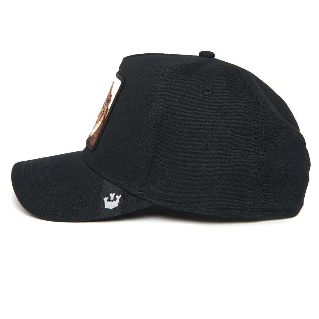 'Goorin Bros. Field 100 Lion Twill Cap' in 'Black' colour