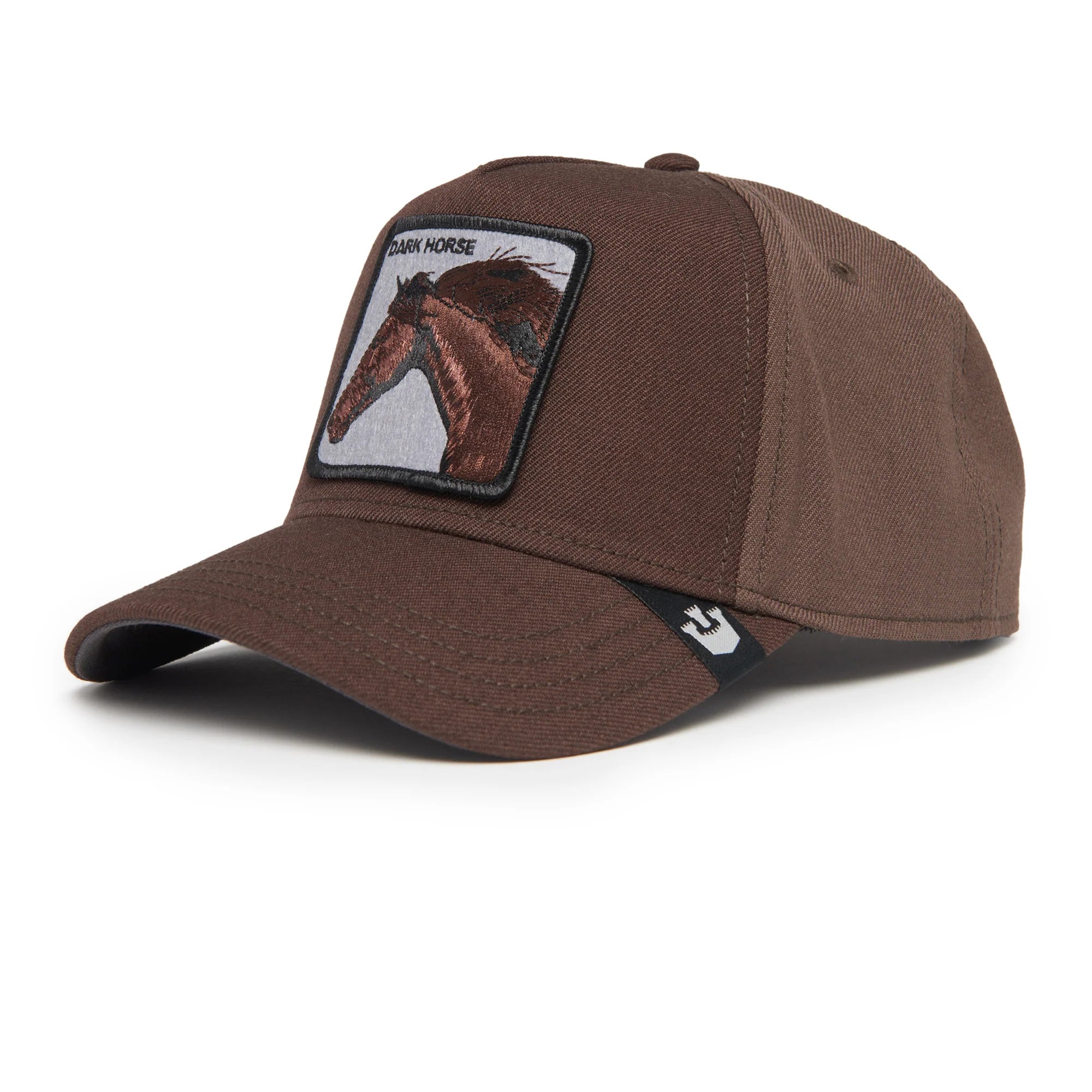 'Goorin Bros. Field 100 Dark Horse Twill Cap' in 'Brown' colour
