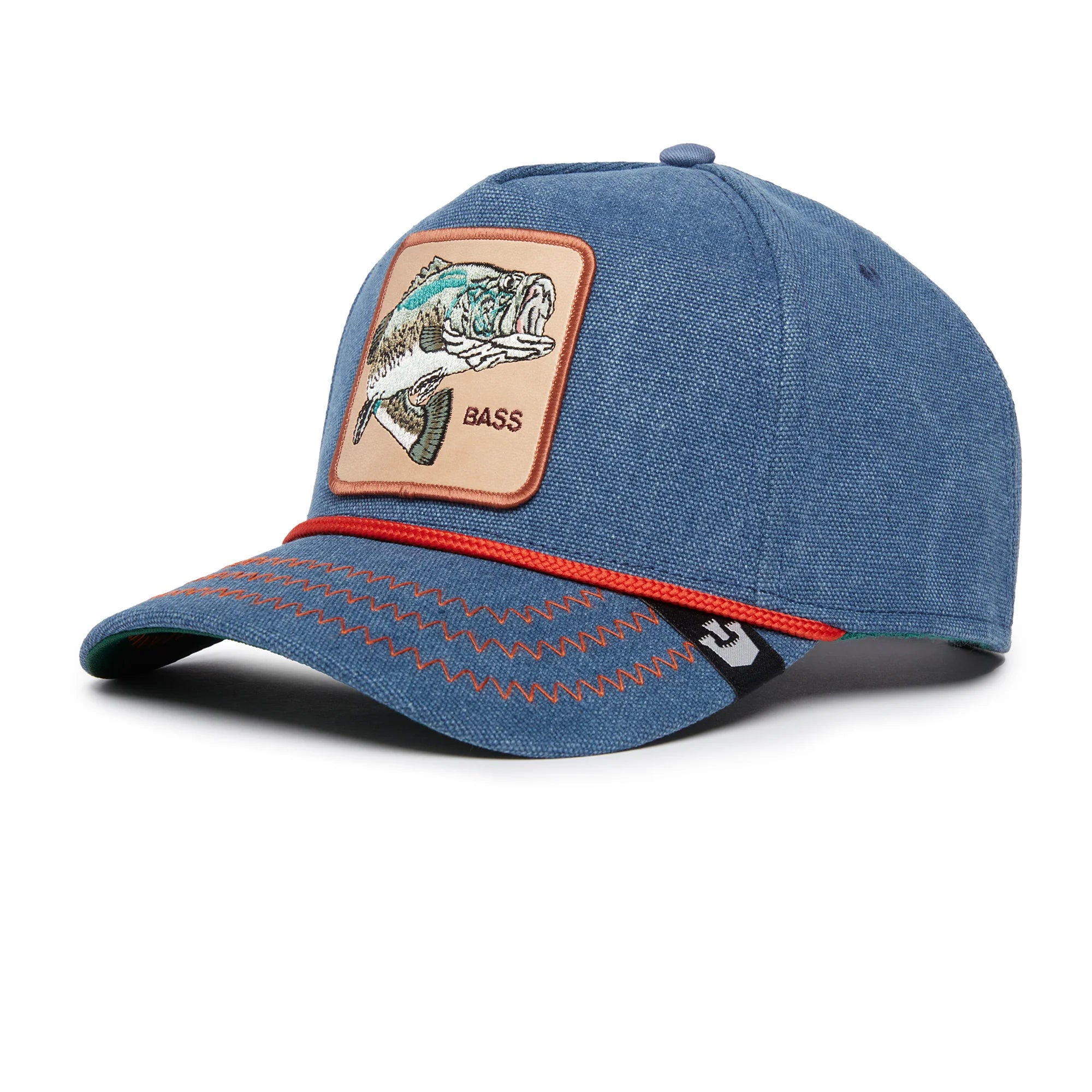 'Goorin Bros. Big Ass Duck Baseball Cap' in 'Denim' colour