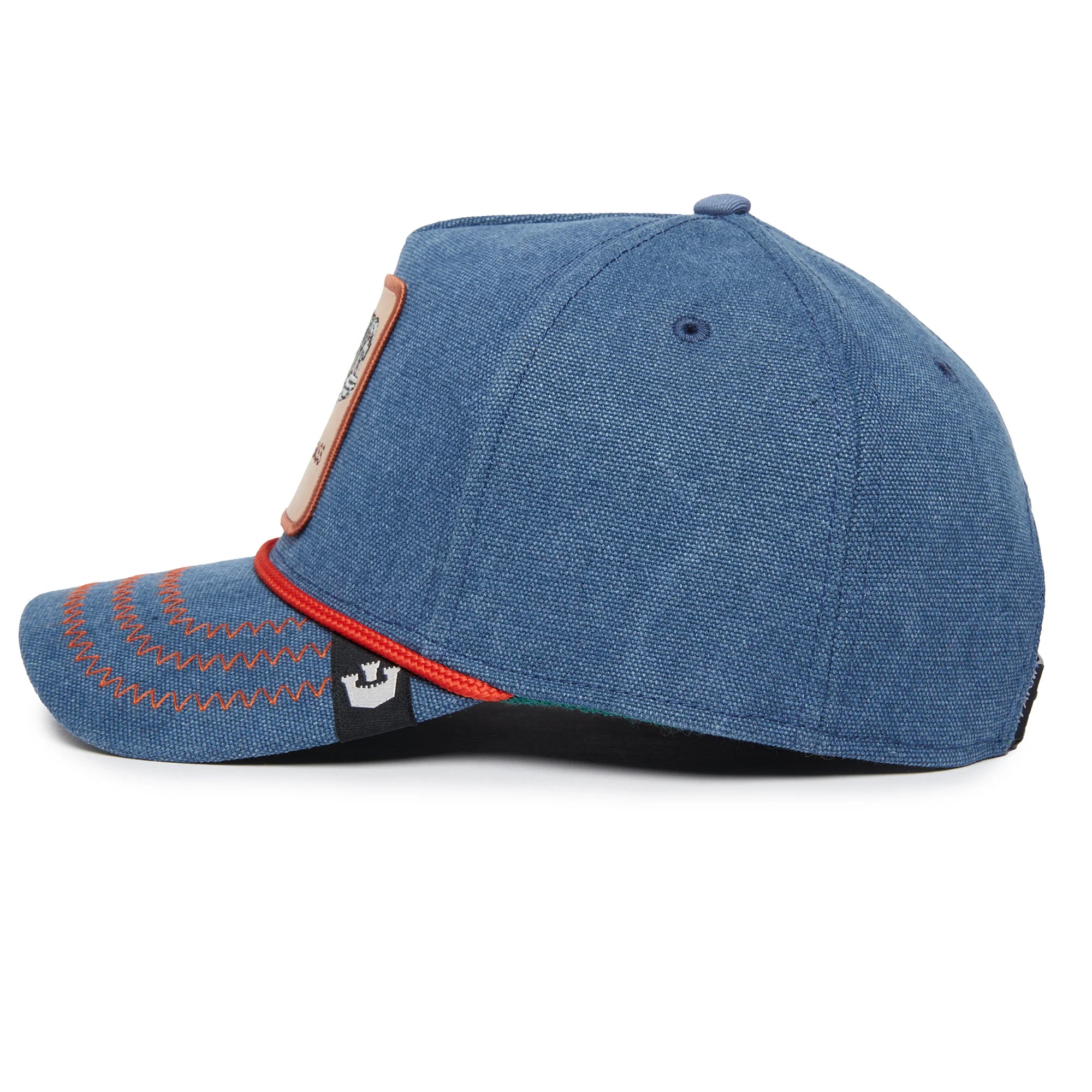 'Goorin Bros. Big Ass Duck Baseball Cap' in 'Denim' colour