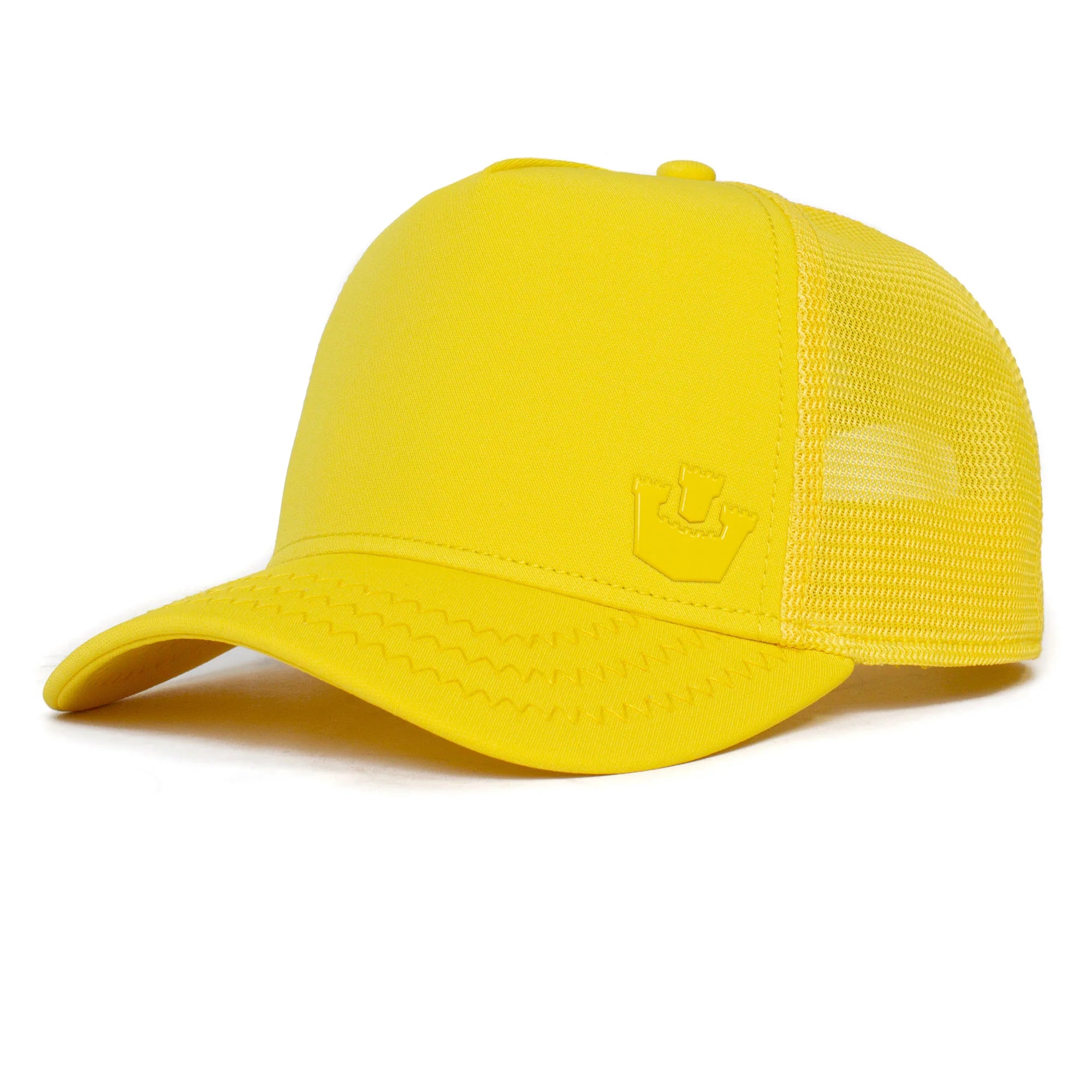 'Goorin Bros. Gateway Trucker Hat' in 'Yellow' colour