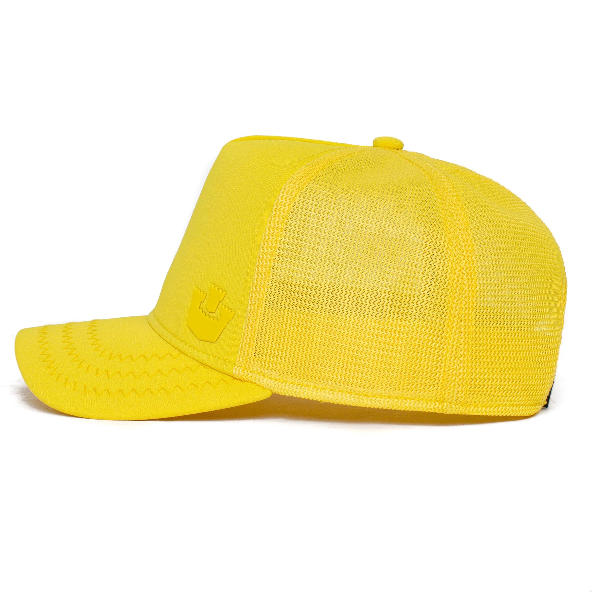 'Goorin Bros. Gateway Trucker Hat' in 'Yellow' colour