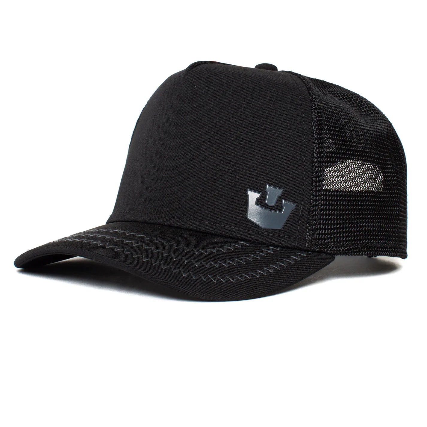 'Goorin Bros. Gateway Trucker Hat' in 'Black' colour