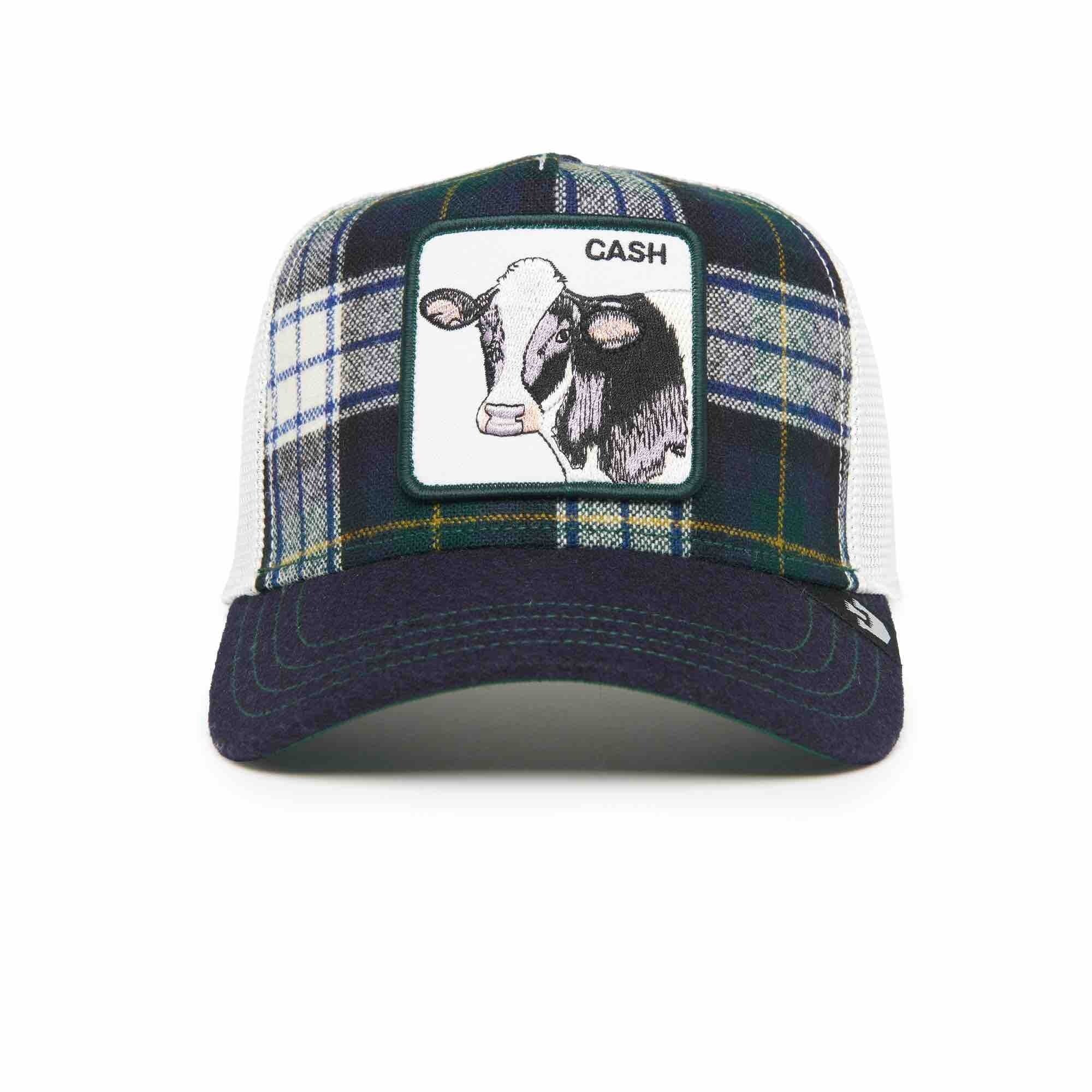 'Goorin Bros. Moon Cow Trucker Hat' in 'Navy' colour