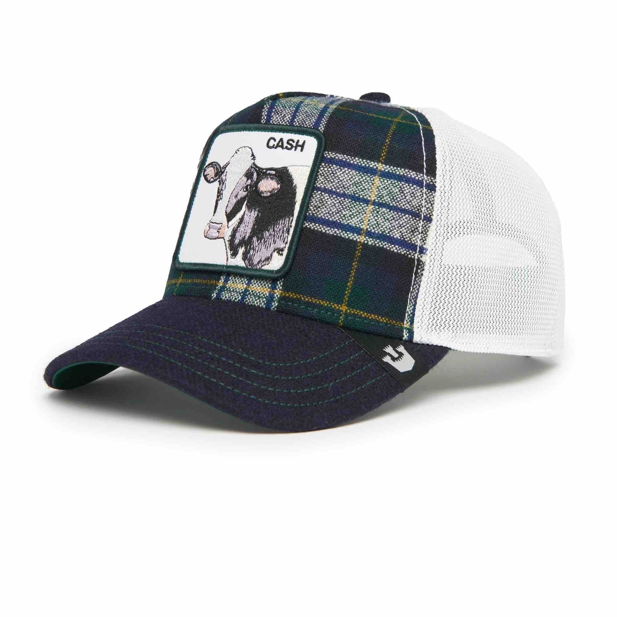 'Goorin Bros. Moon Cow Trucker Hat' in 'Navy' colour