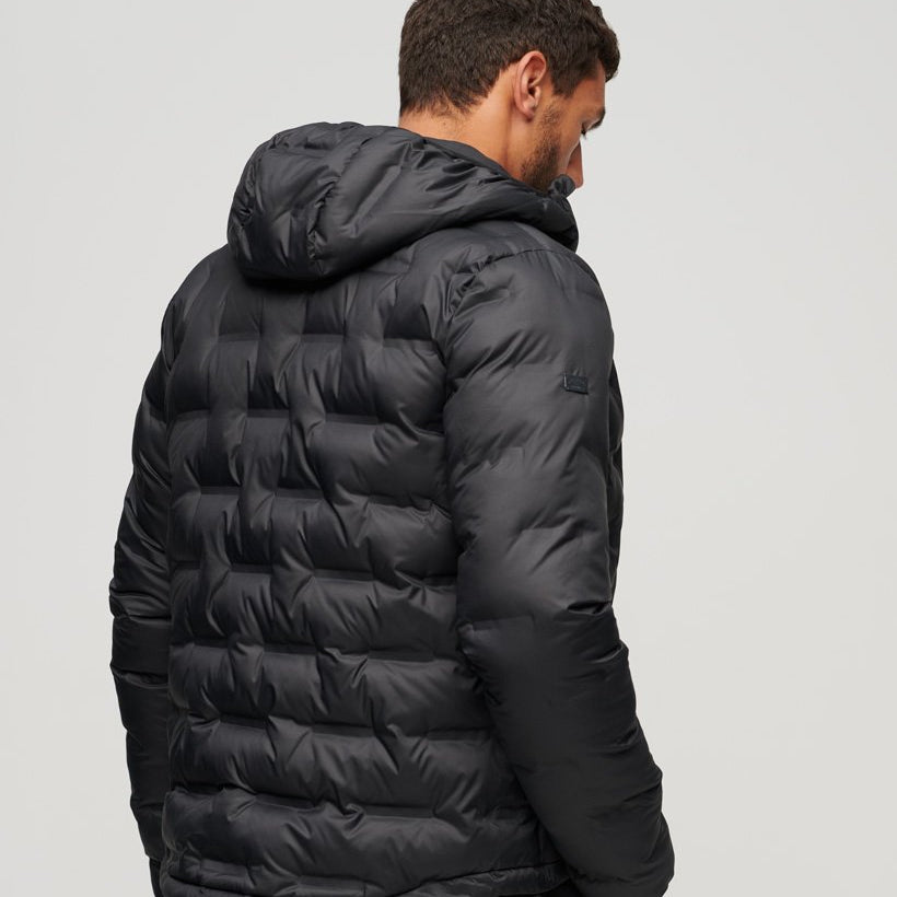 Superdry Short Quilted Puffer Black - Black - 2 - Tops - Coats & Jackets