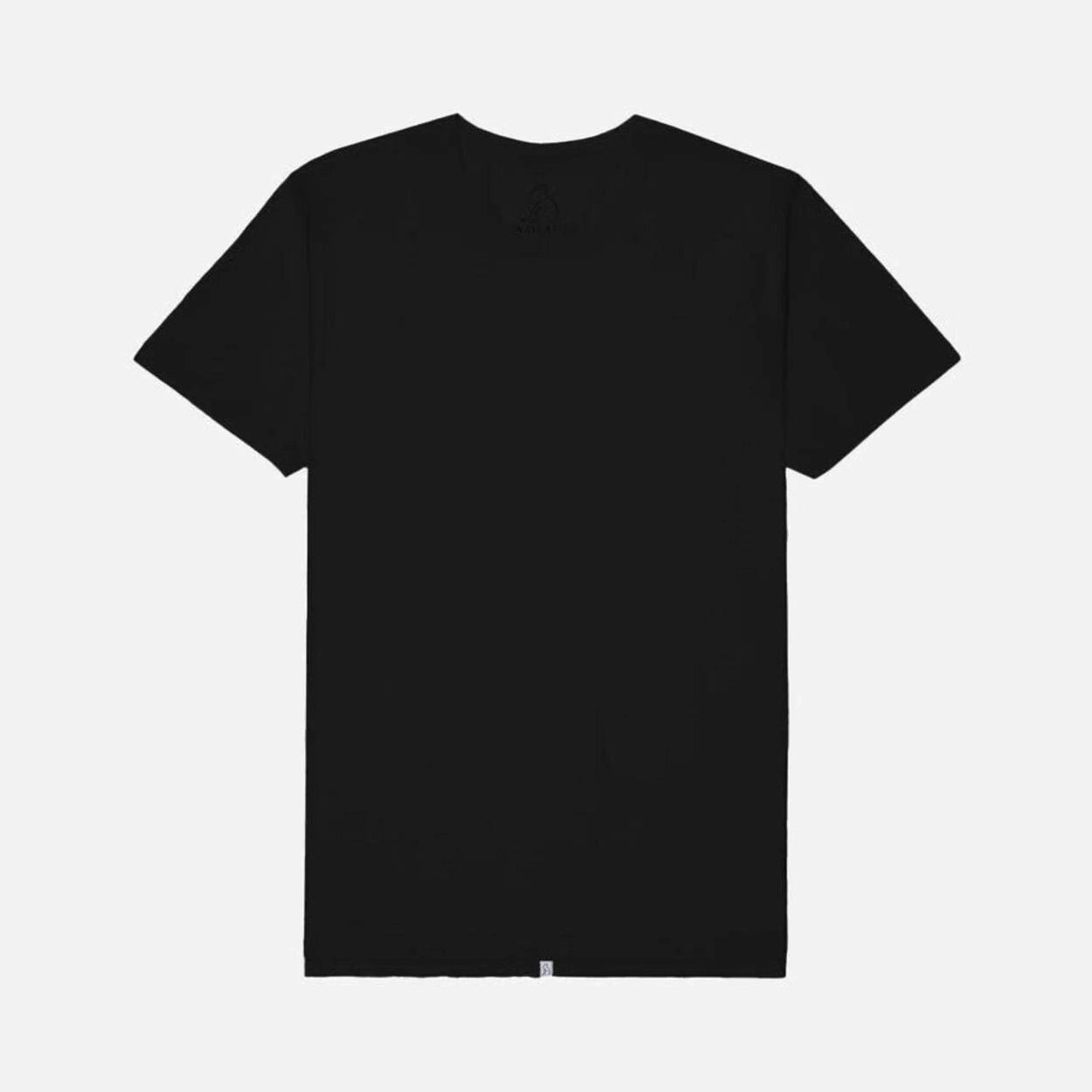'Kuwalla Tee Eazy Split Tee' in 'Black' colour