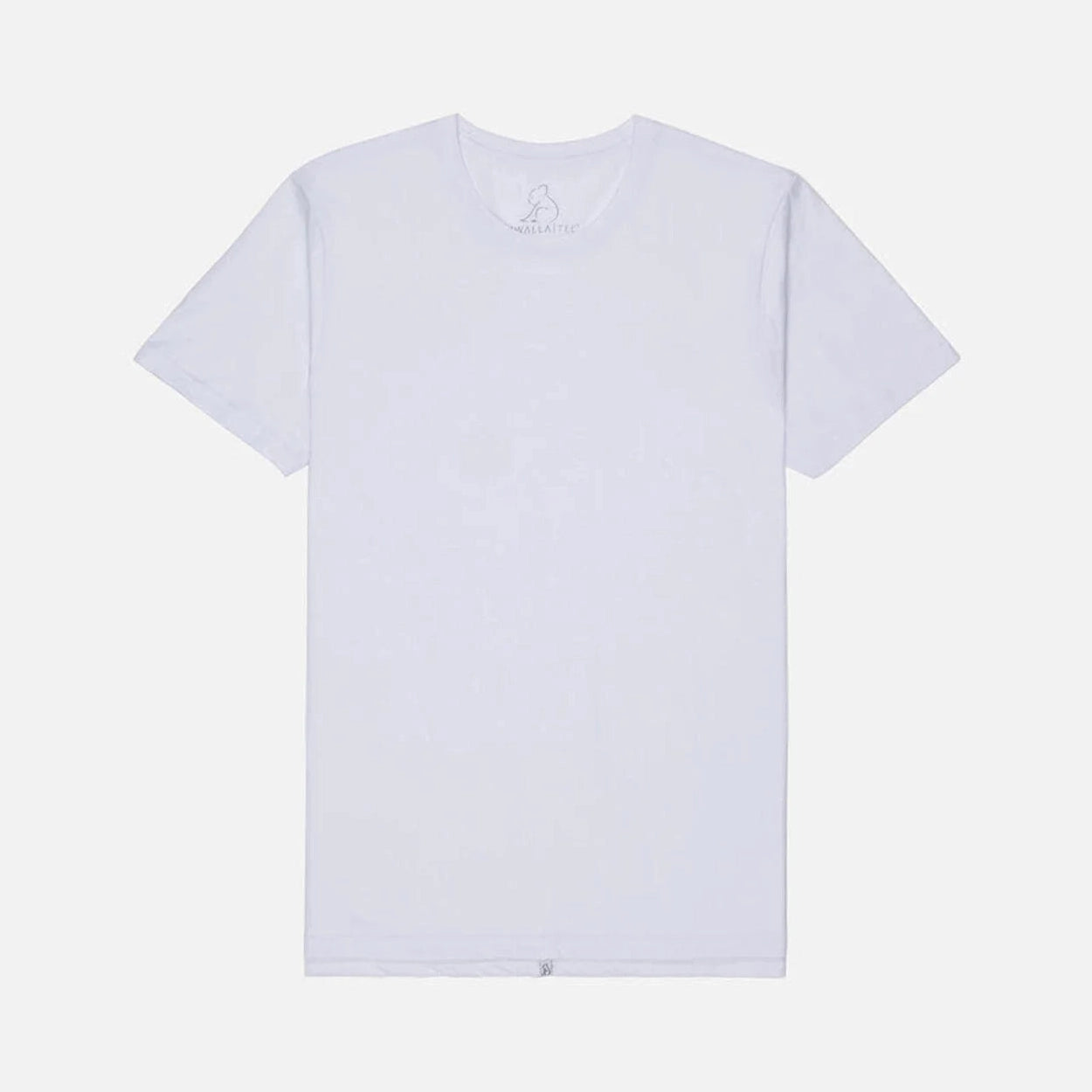 'Kuwalla Tee Eazy Split Tee' in 'white' colour
