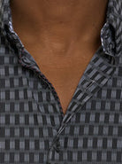 Robert Graham Nucci Button Up L/S Dress Shirt - Black - 4 - Tops - Button Up Dress Shirt