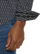Robert Graham Nucci Button Up L/S Dress Shirt - Black - 2 - Tops - Button Up Dress Shirt