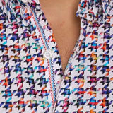 Robert Graham Nathan Button Up L/S Dress Shirt - Multi - 4 - Tops - Button Up Dress Shirt