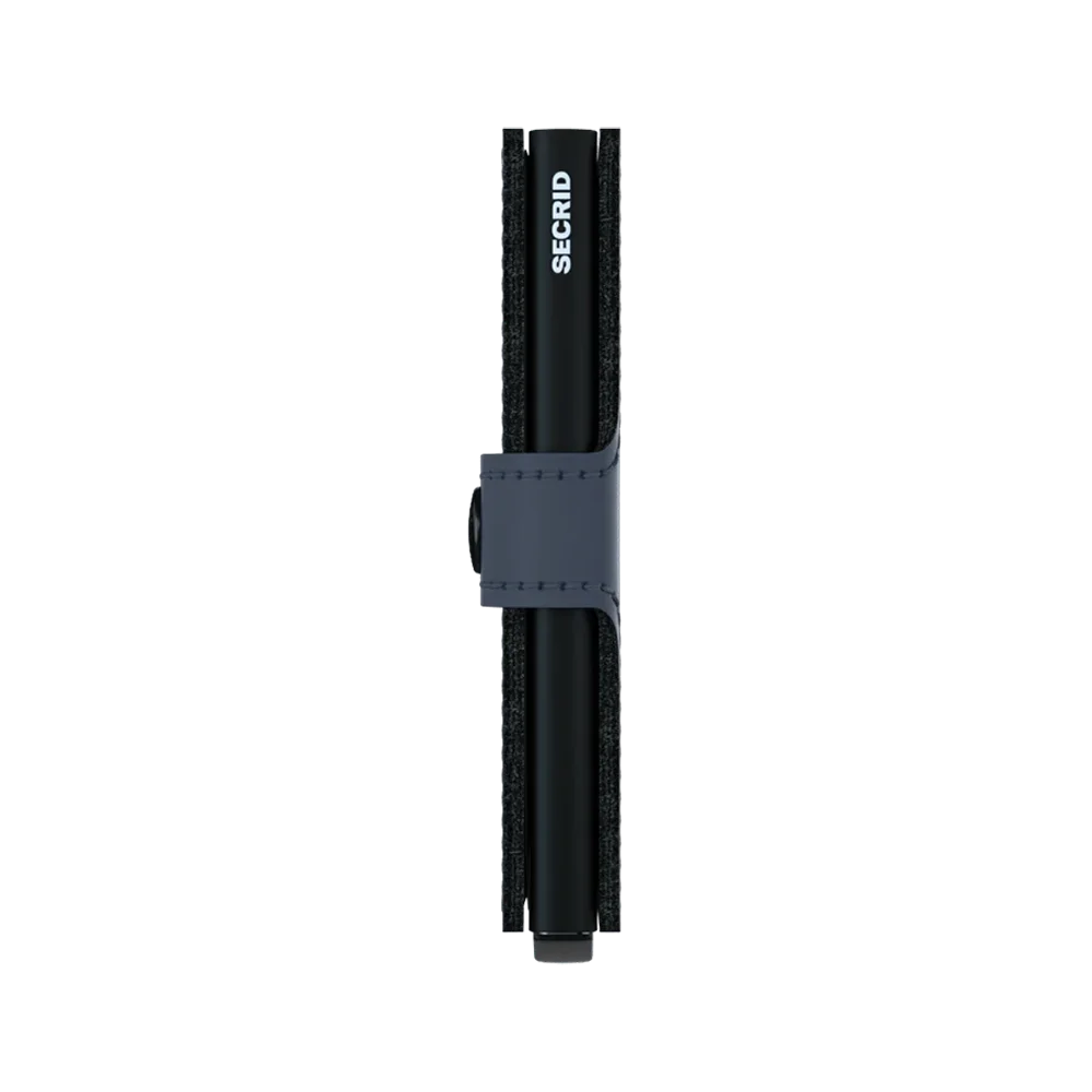 'Secrid Miniwallet - Matte' in 'Night Blue' colour