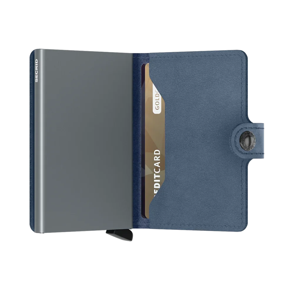 'Secrid Miniwallet - Original' in 'Ice Blue' colour