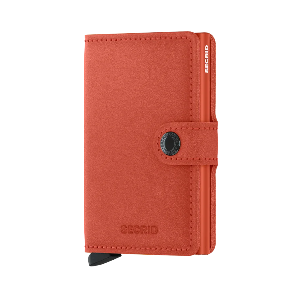 'Secrid Miniwallet - Original' in 'Orange' colour