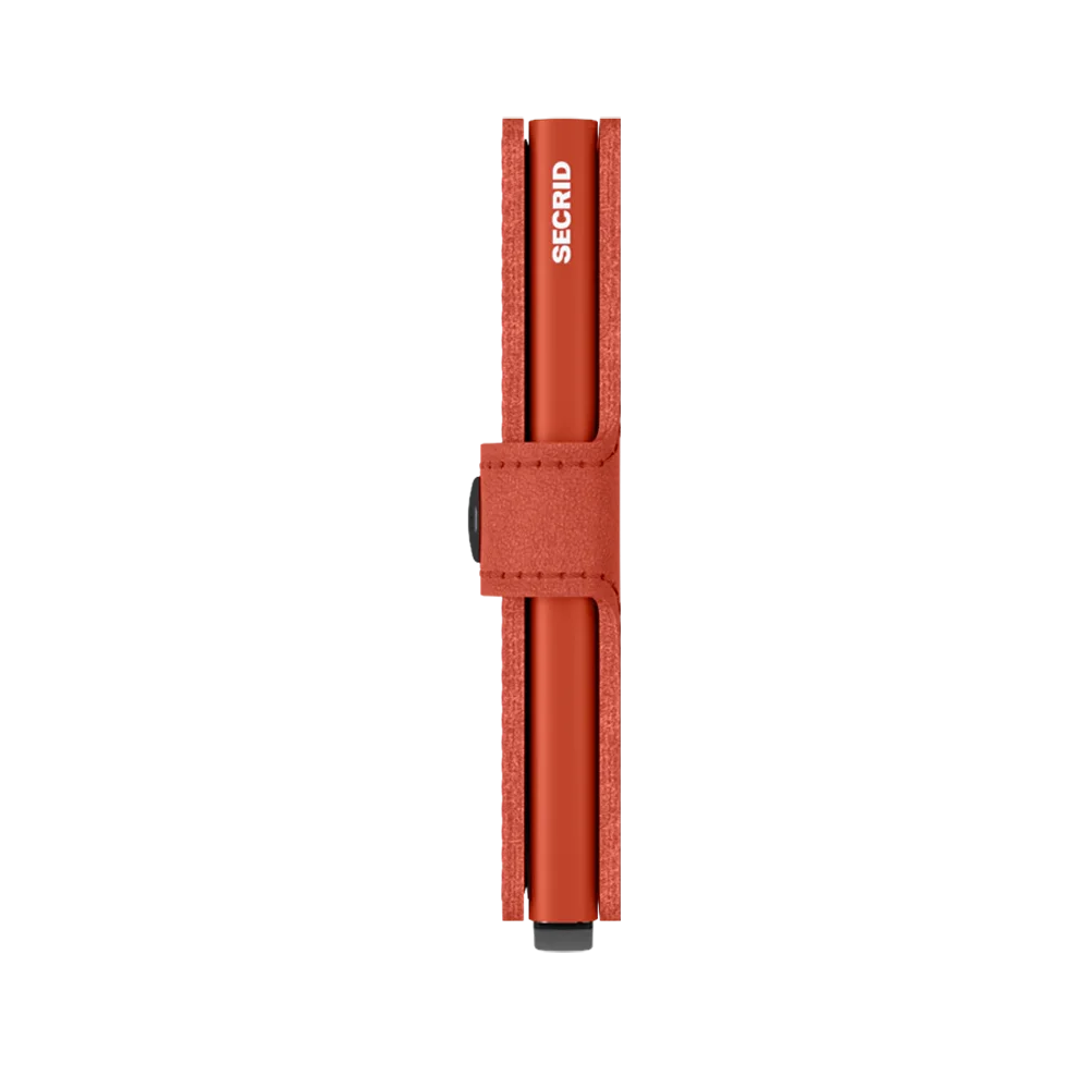 'Secrid Miniwallet - Original' in 'Orange' colour