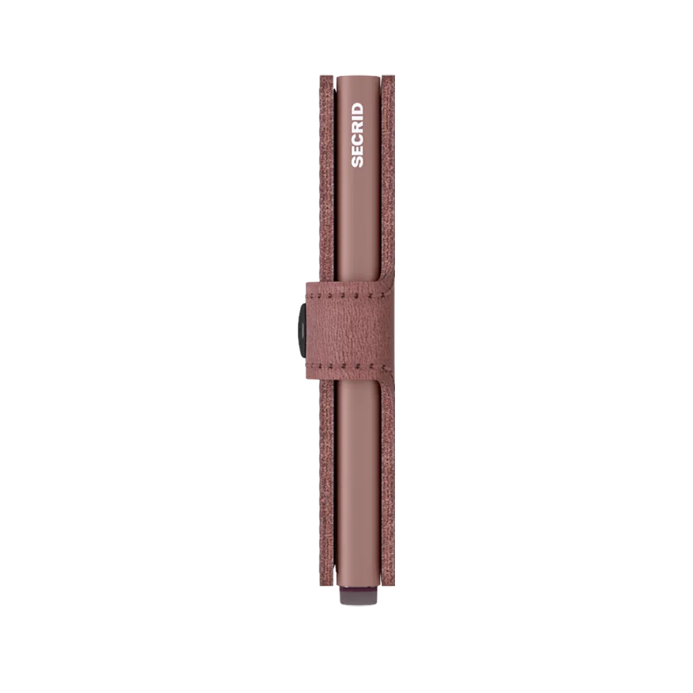 'Secrid Miniwallet - Vintage' in 'Mauve' colour