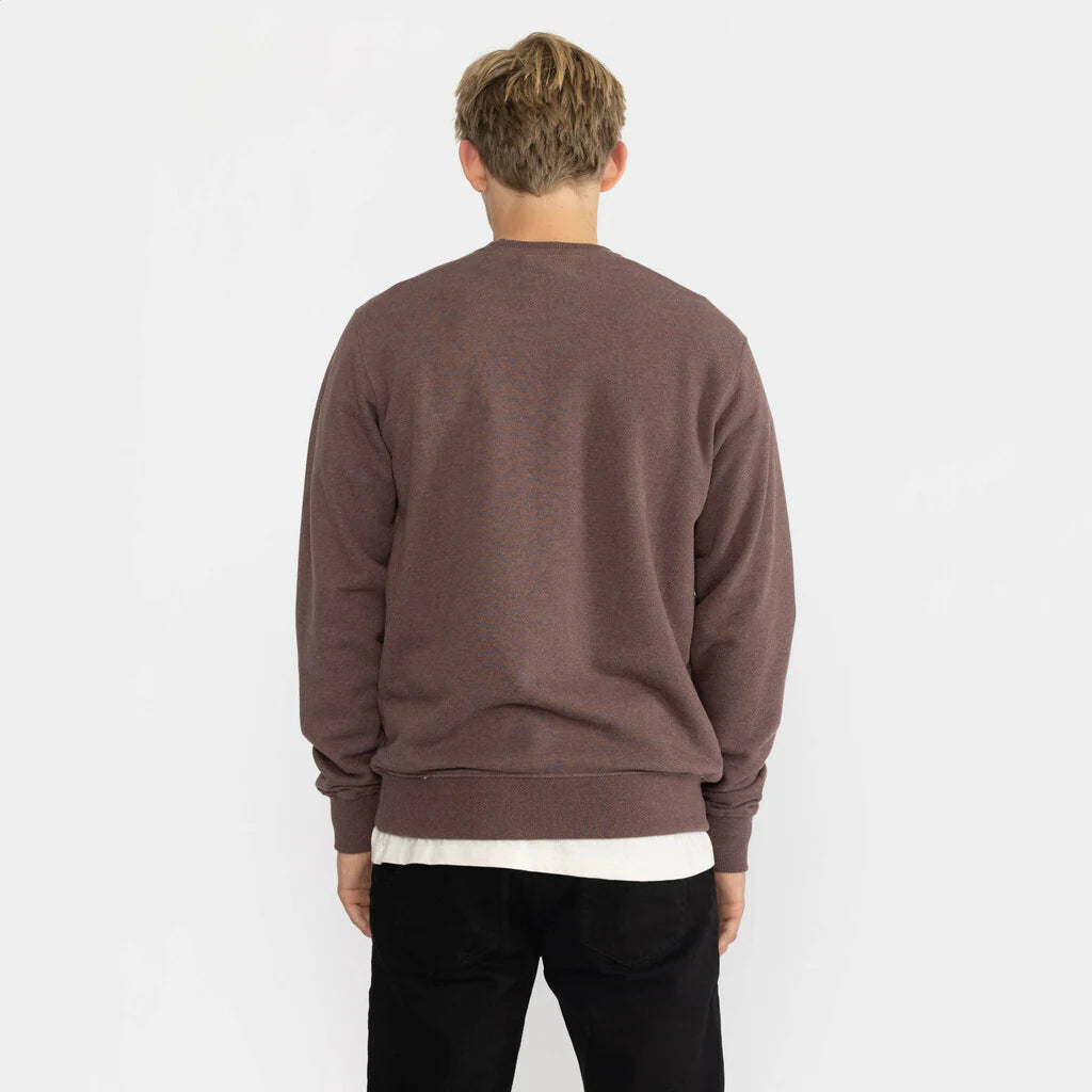 ‘Revolution 2062 Regular Crewneck Sweater' in ‘Dust Purple' colour