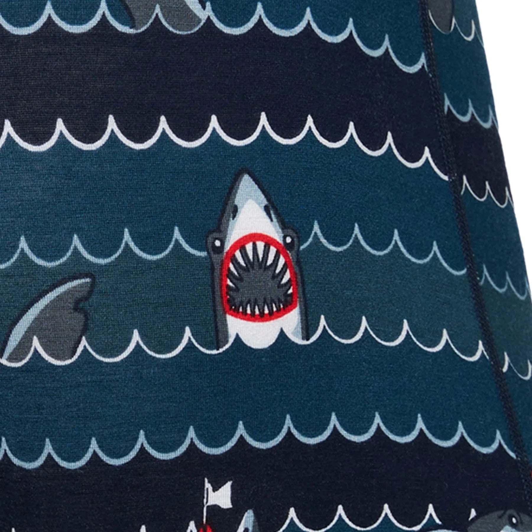 'Saxx Vibe Xtra Super Soft Boxer Brief - Get Sharky' in 'Hurricane' colour