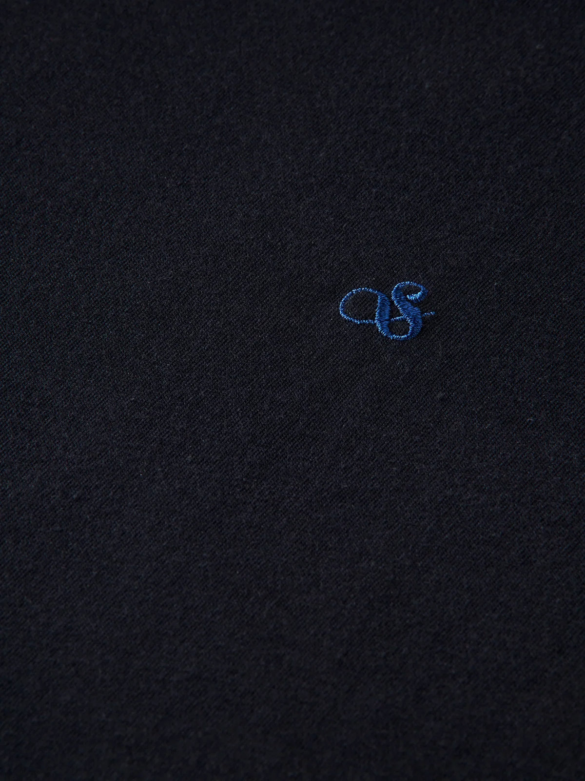 'Scotch & Soda Crewneck Jersey T-Shirt In Organic Cotton' in 'Night' colour
