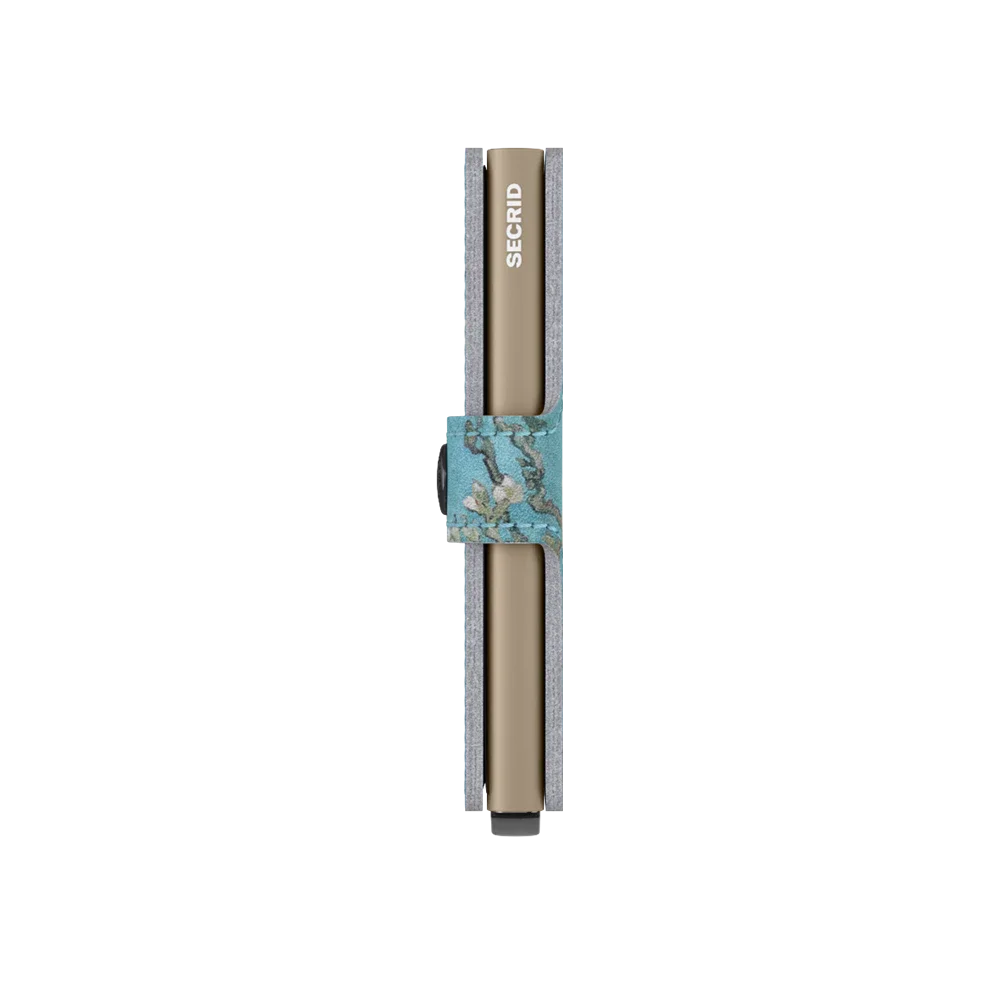 'Secrid Miniwallet - Art' in 'Almond Blossom' colour