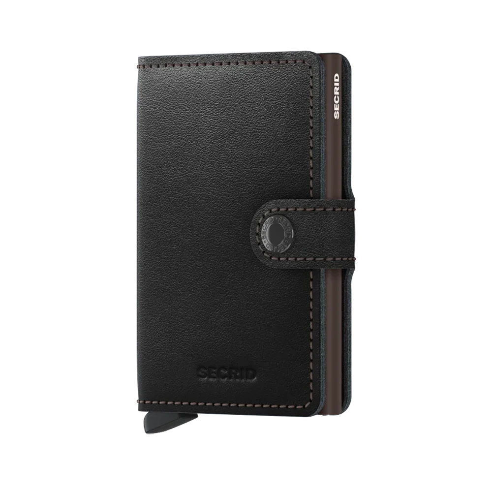 'Secrid Miniwallet - Original' in 'Black-Brown' colour